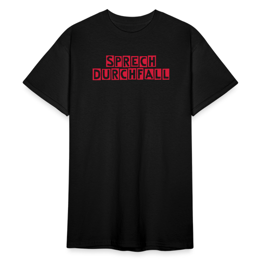 SSW1832 Tshirt Sprech durchfall - Schwarz