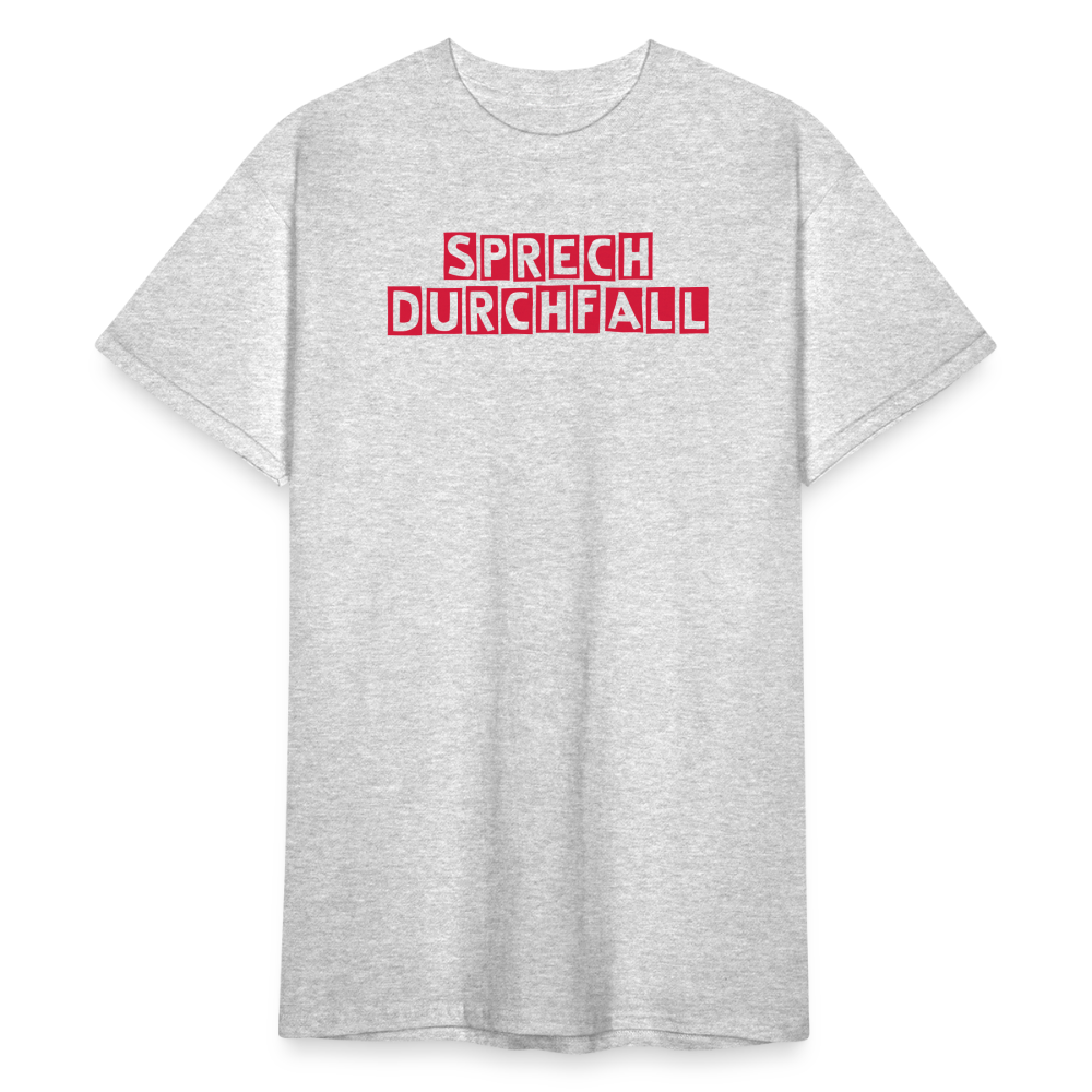 SSW1832 Tshirt Sprech durchfall - Grau meliert