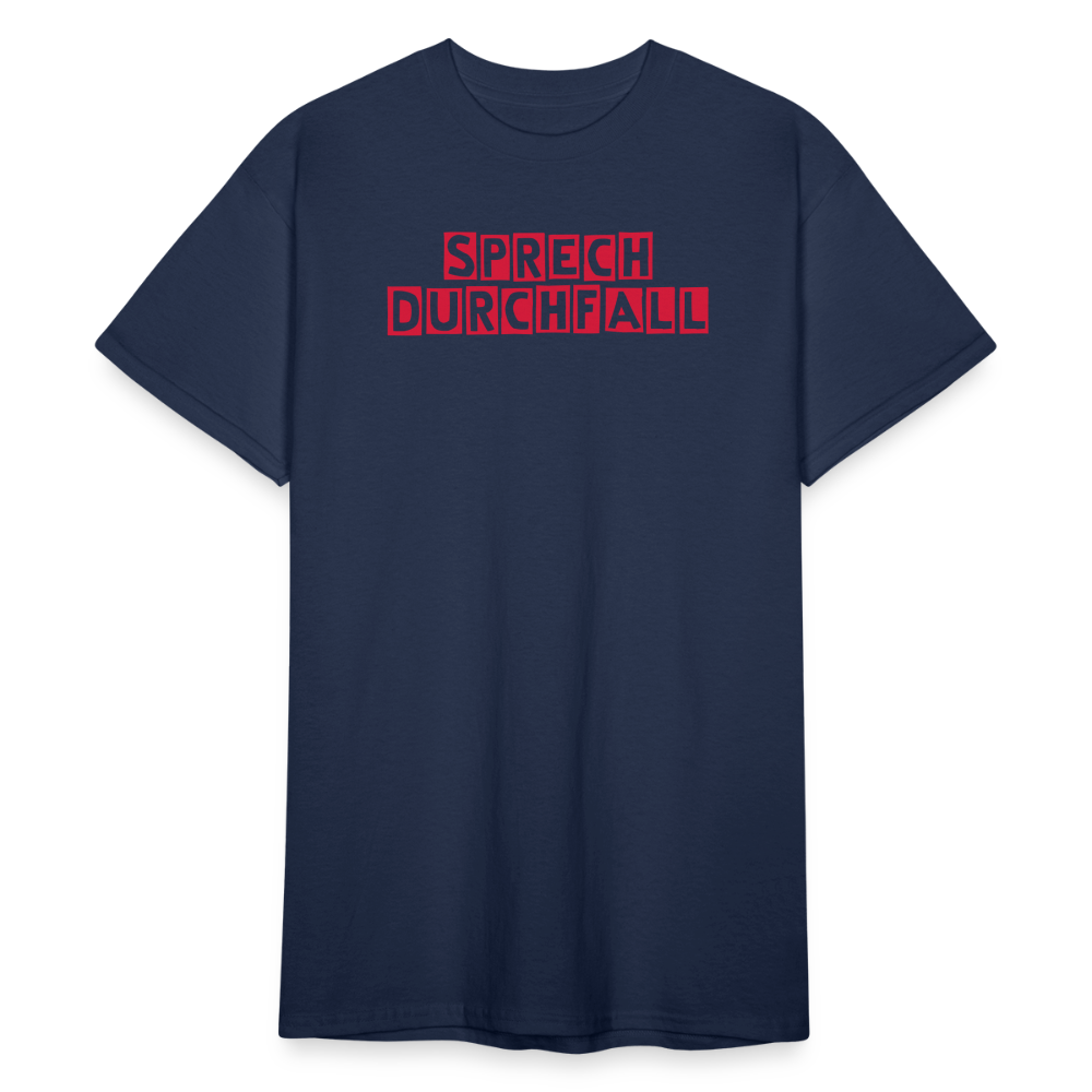 SSW1832 Tshirt Sprech durchfall - Navy