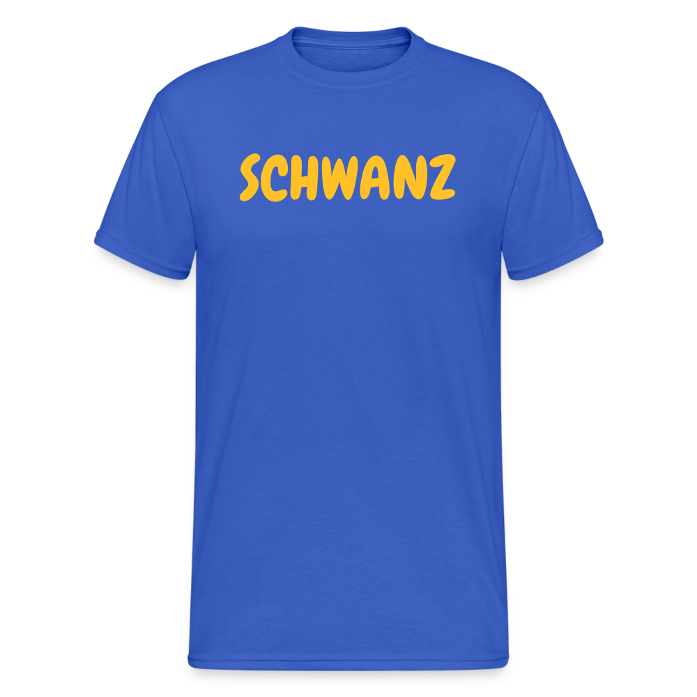 SSW1835 Tshirt SCHWANZ! - Königsblau