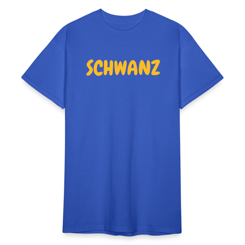 SSW1835 Tshirt SCHWANZ! - Königsblau