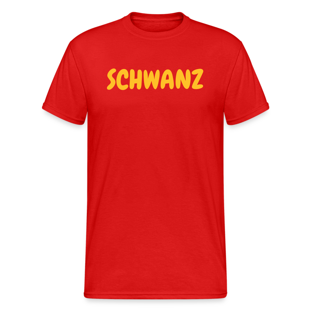 SSW1835 Tshirt SCHWANZ! - Rot