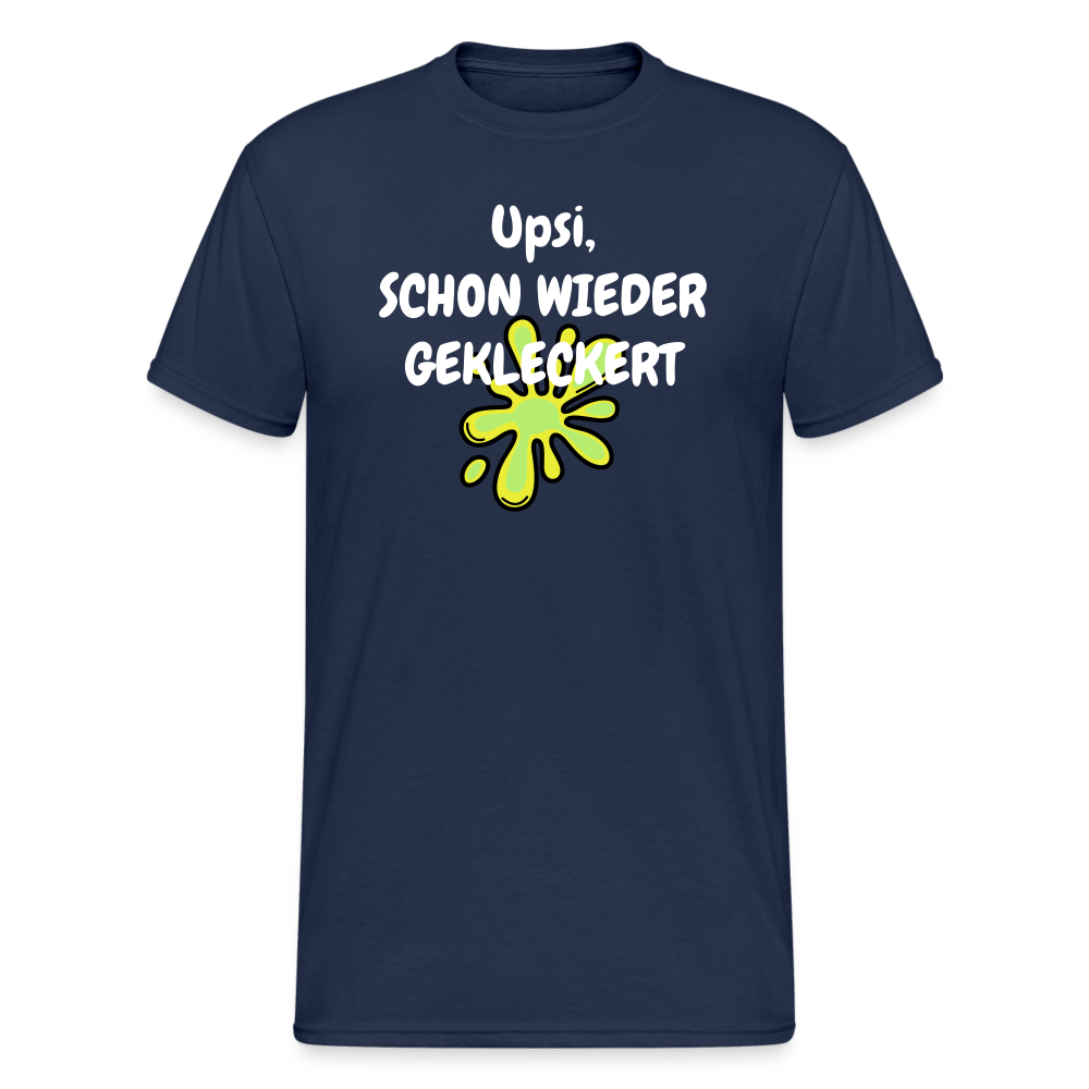 SSW1851 Tshirt Upsi, SCHON WIEDER GEKLECKERT - Navy