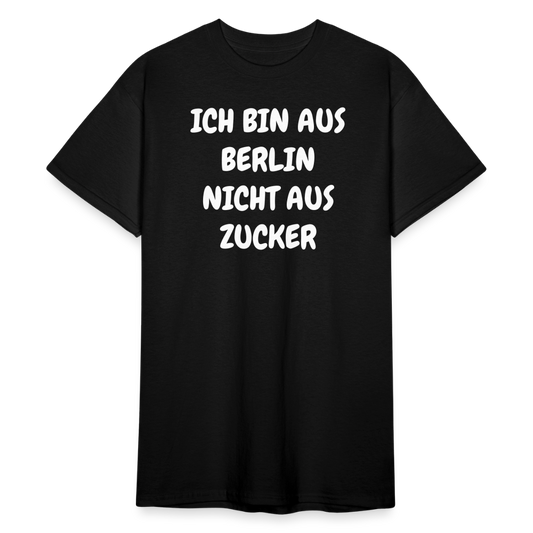 SSW1854 Tshirt ICH BIN AUS BERLIN NICHT AUS ZUCKER - Schwarz