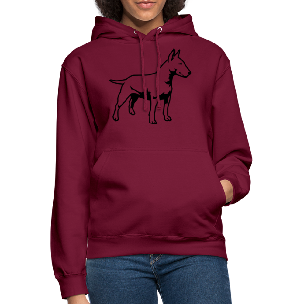 SSW1866 Hoodie Bull Terrier - Bordeaux