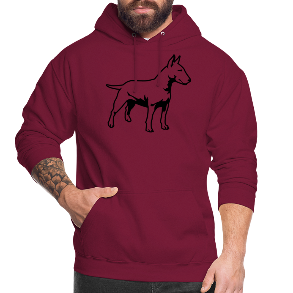 SSW1866 Hoodie Bull Terrier - Bordeaux