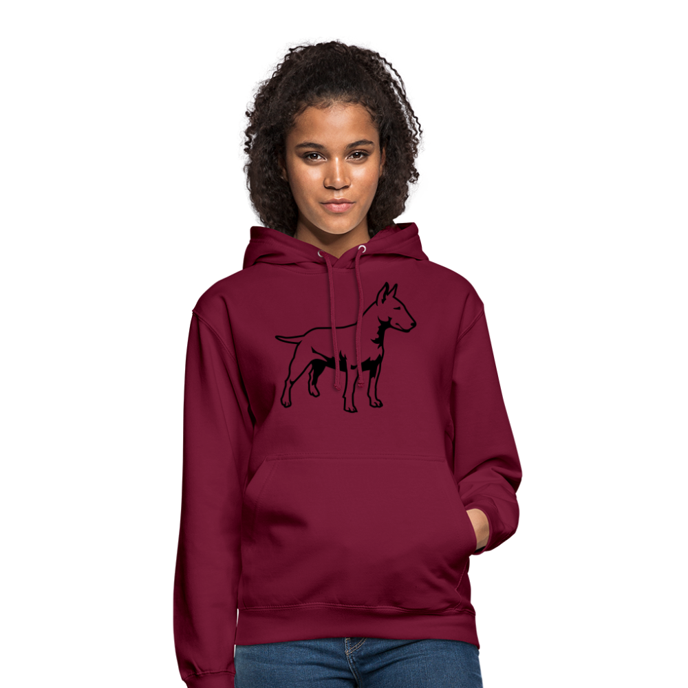 SSW1866 Hoodie Bull Terrier - Bordeaux