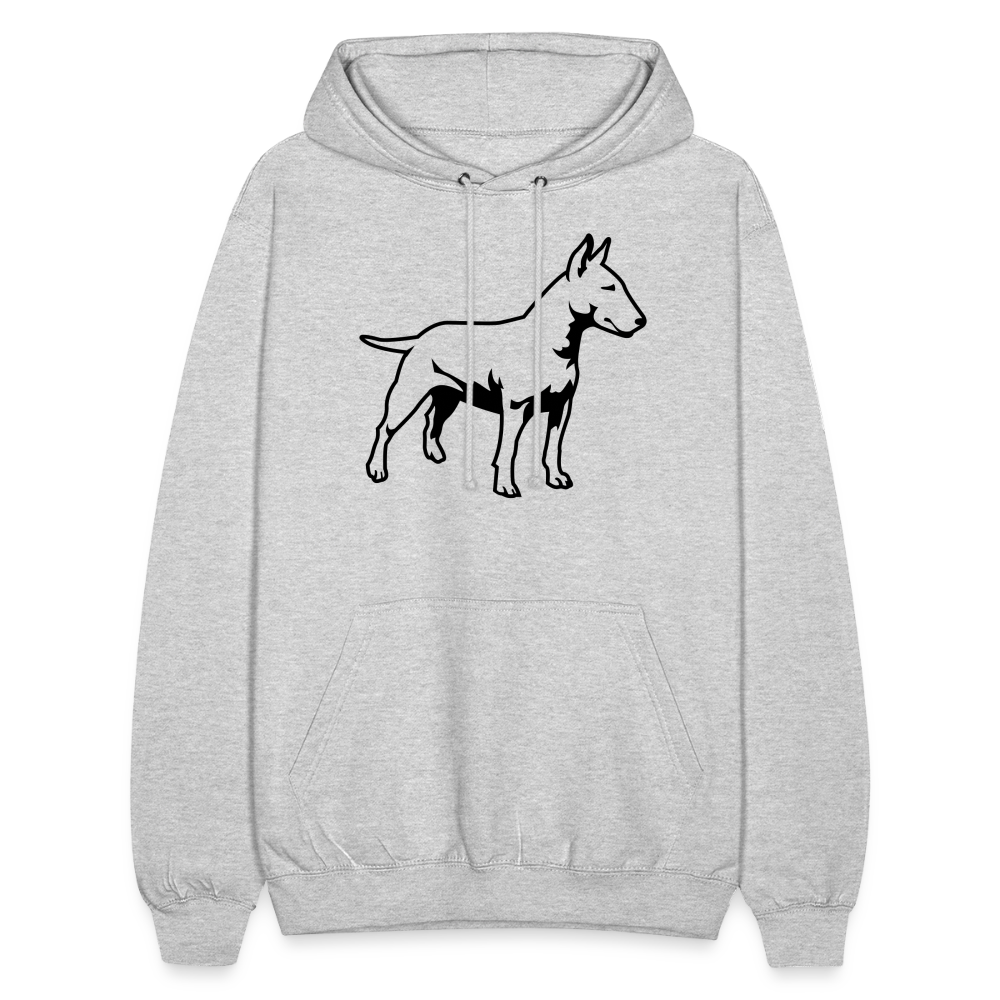 SSW1866 Hoodie Bull Terrier - Hellgrau meliert
