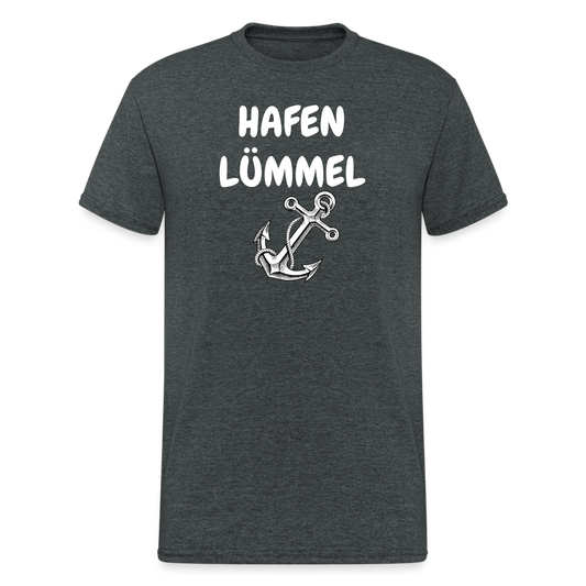 SSW1873 Tshirt HAFEN LÜMMEL - Dunkelgrau meliert