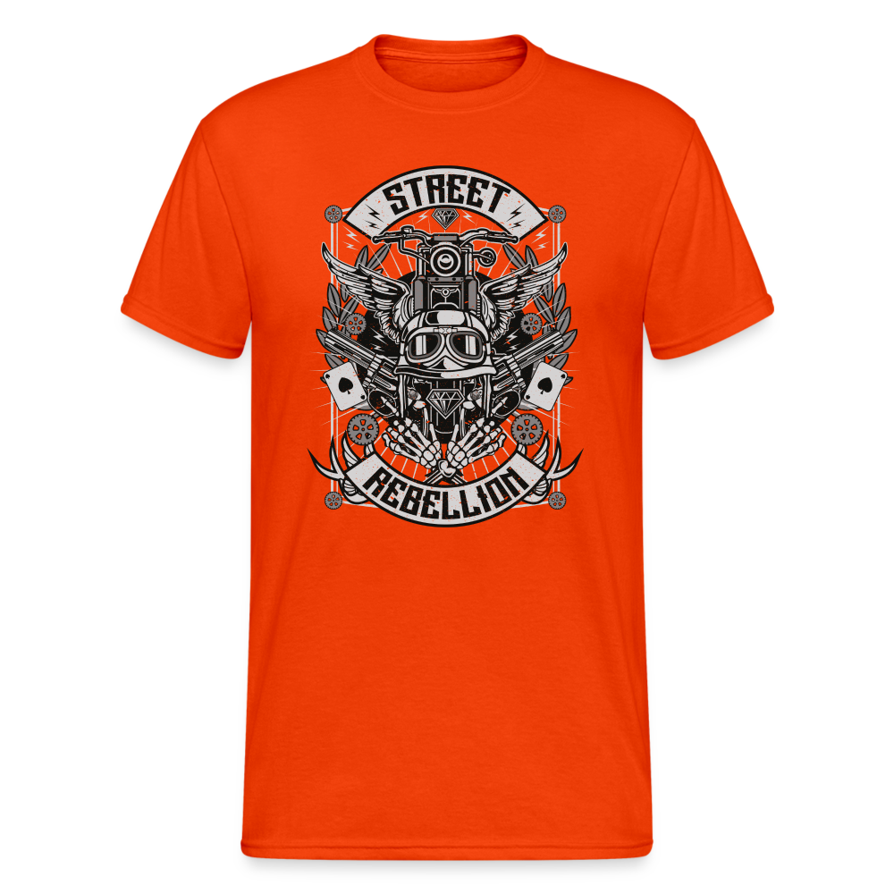 SSW1875 Tshirt Street Rebellion - kräftig Orange