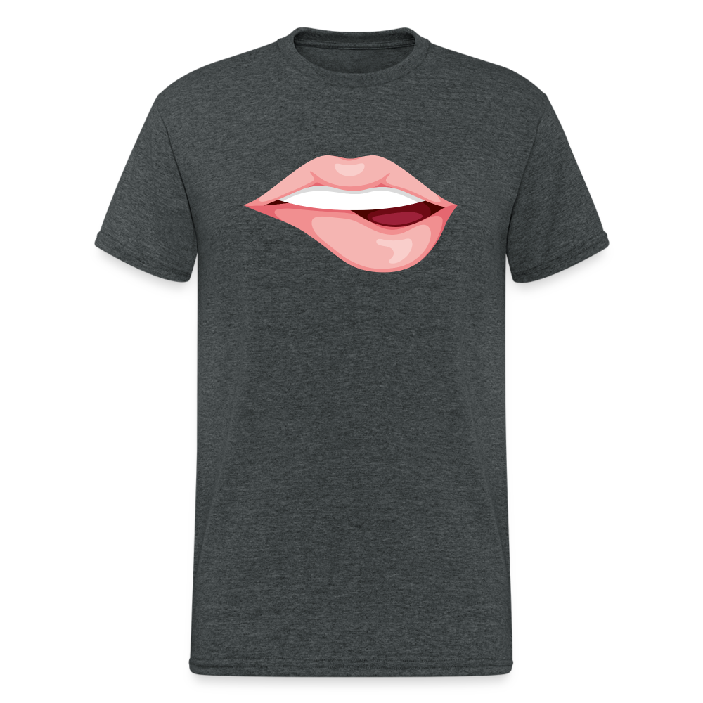 SSW1879 Tshirt Mund - Dunkelgrau meliert