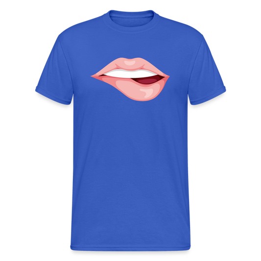 SSW1879 Tshirt Mund - Königsblau