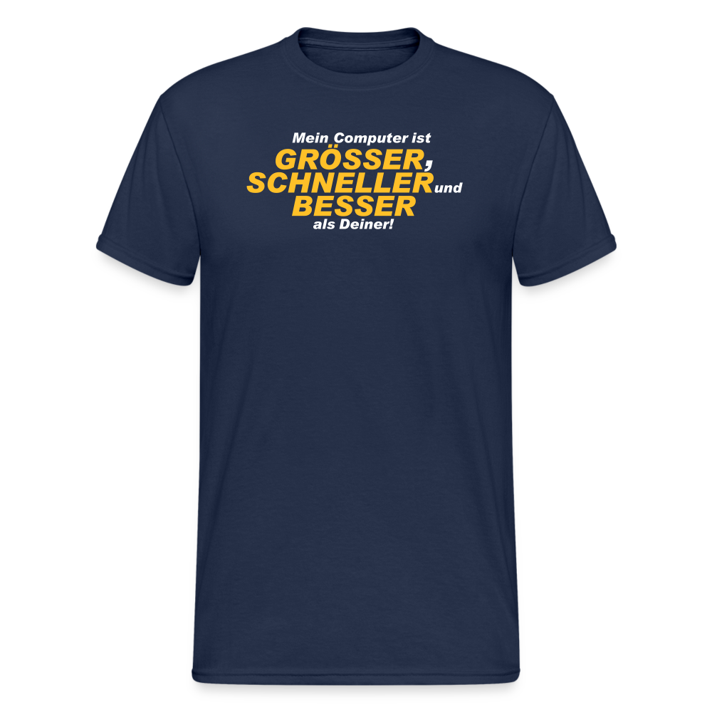 SSW1880 Tshirt Mein Computer ist - Navy