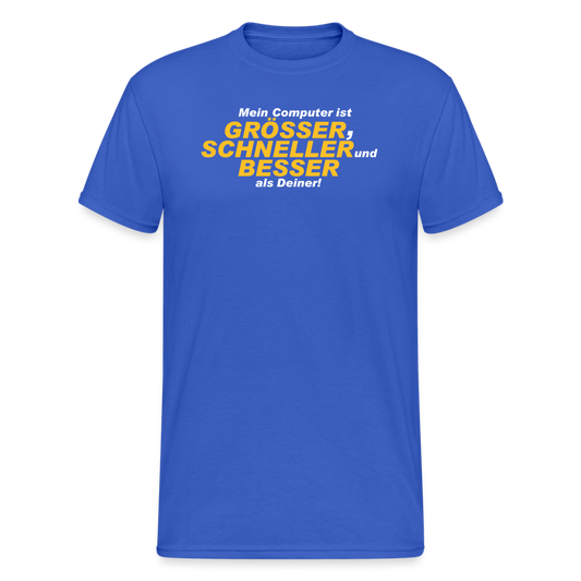 SSW1880 Tshirt Mein Computer ist - Königsblau