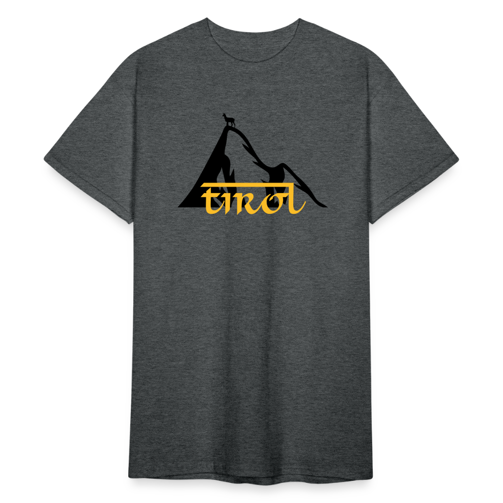 SSW1884 Tshirt TIROL - Dunkelgrau meliert