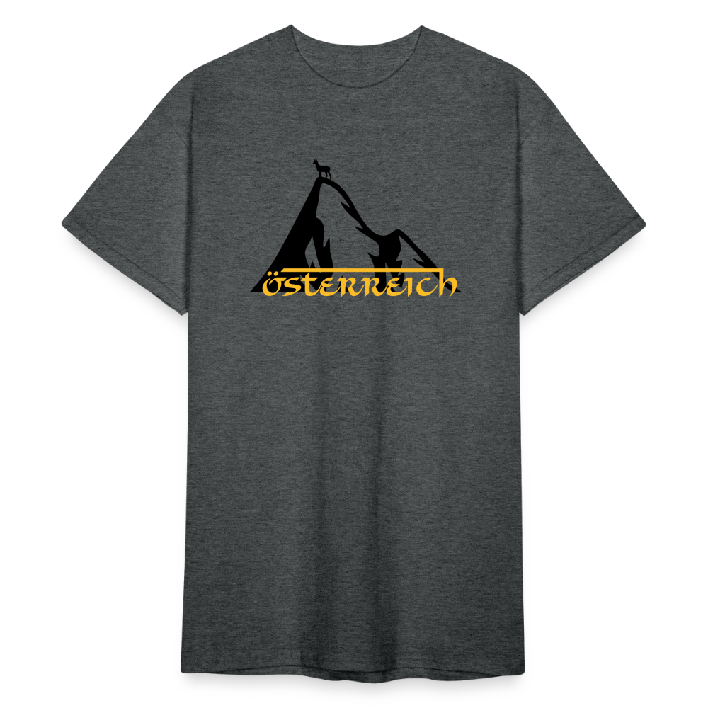 SSW1885 Tshirt ÖSTERREICH - Dunkelgrau meliert