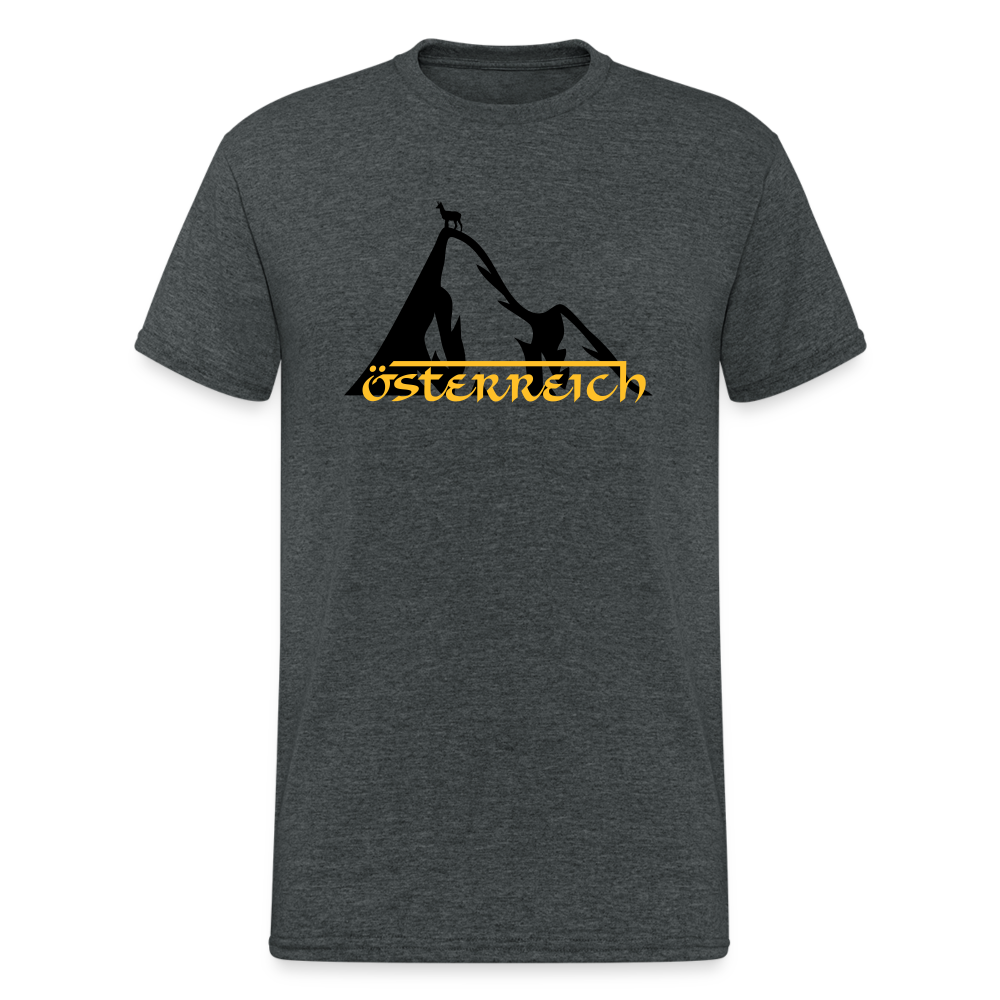 SSW1885 Tshirt ÖSTERREICH - Dunkelgrau meliert