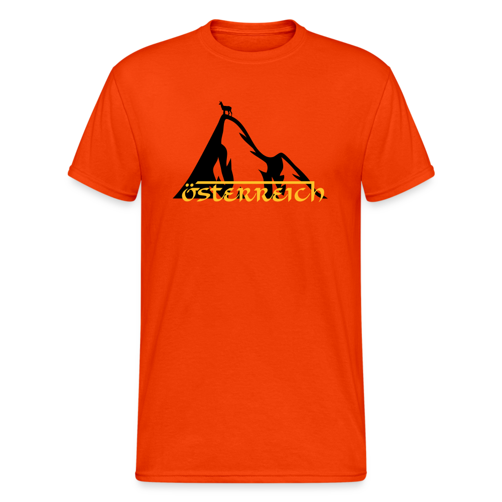 SSW1885 Tshirt ÖSTERREICH - kräftig Orange