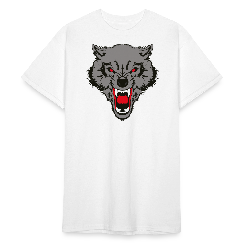 SSW1887 Tshirt Wolf - weiß