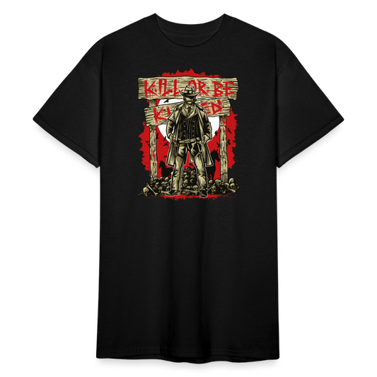 SSW1888 Tshirt töten oder getötet werden - Schwarz