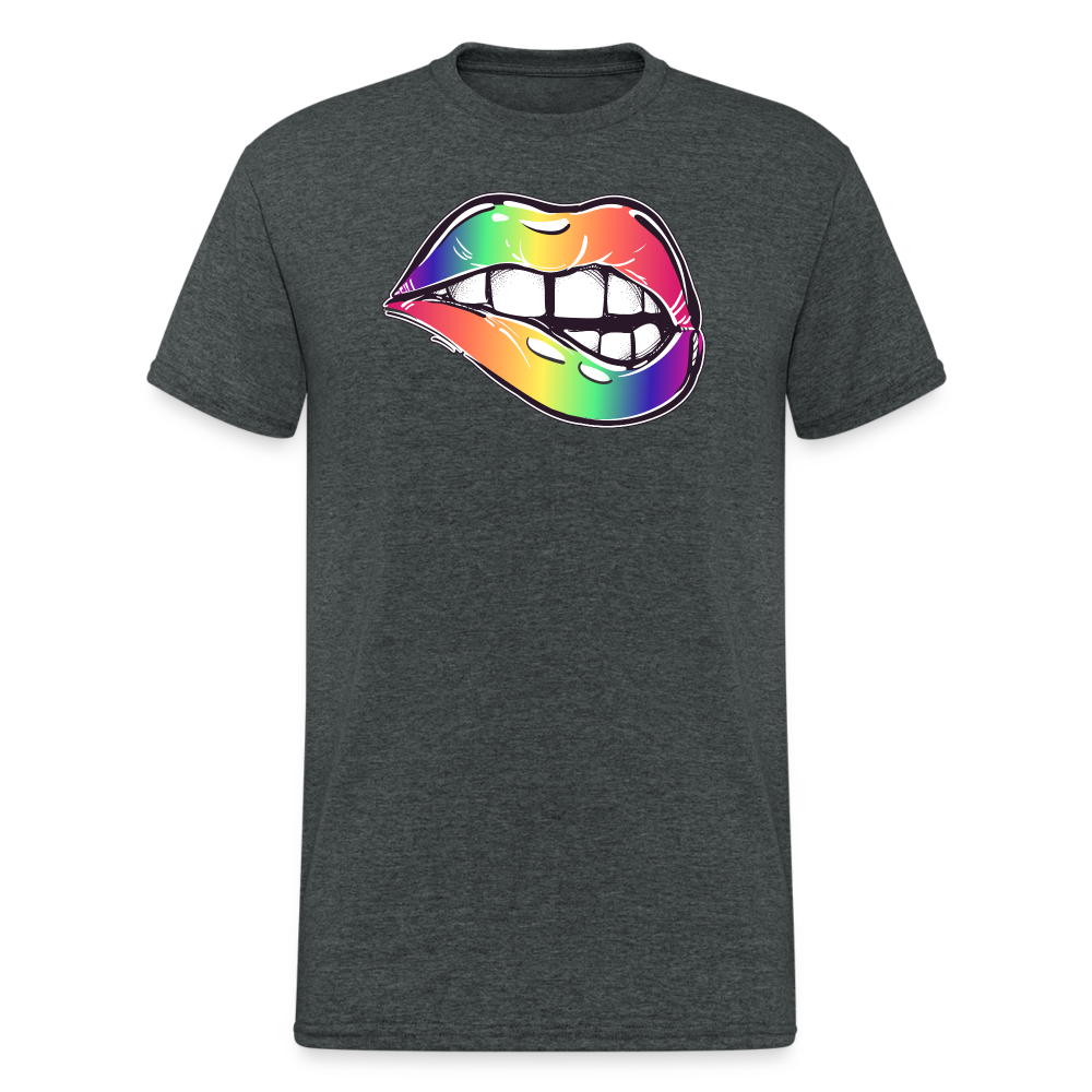 SSW1893 Tshirt Mund - Dunkelgrau meliert