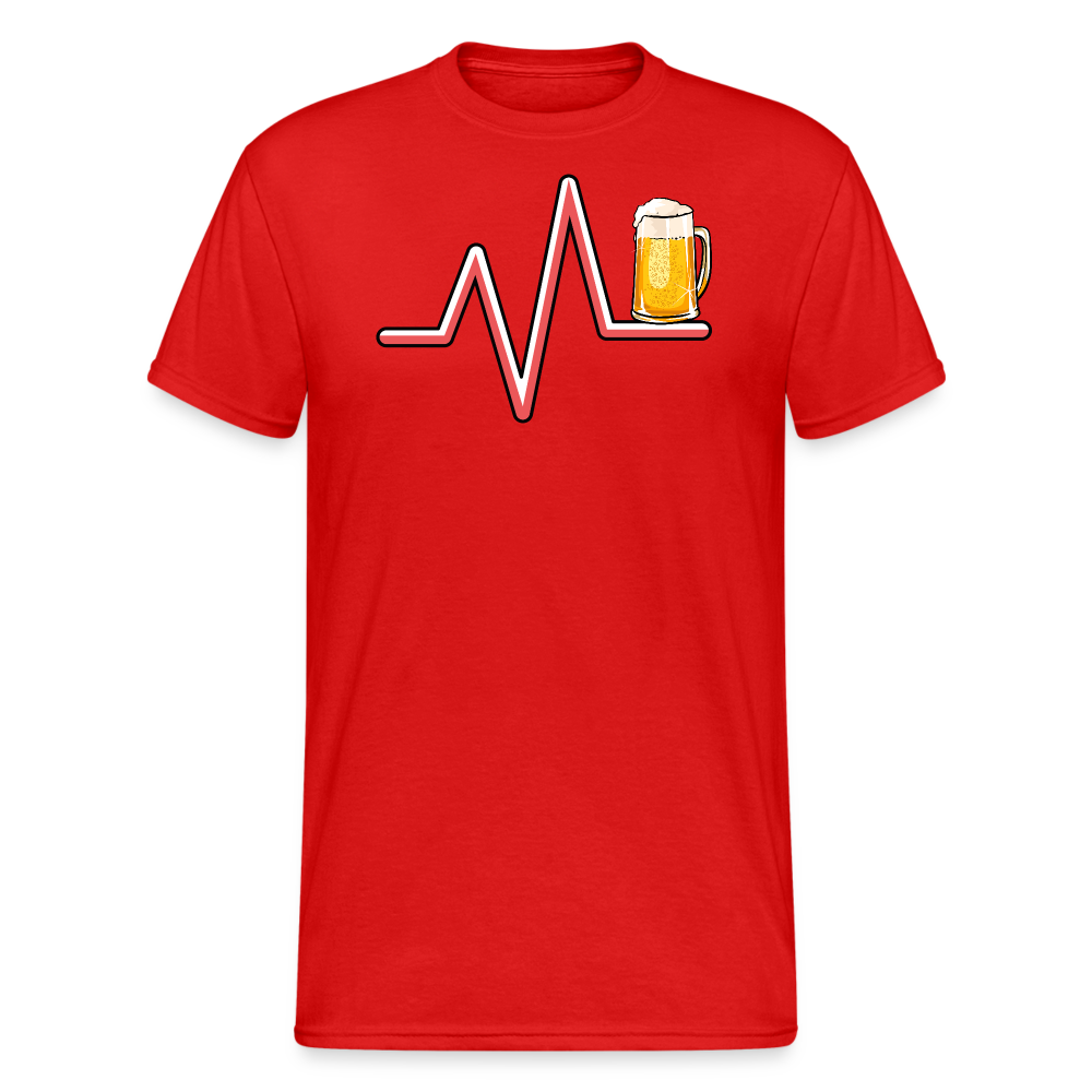 SSW1898 Tshirt EKG Bier - Rot