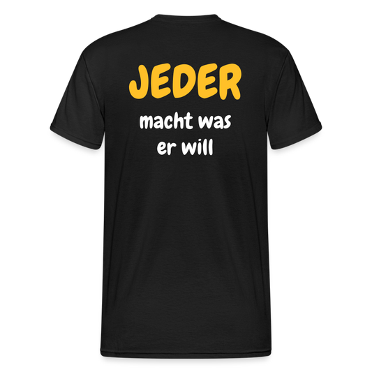 SSW1904 Tshirt Auch ich bin JEDER - Schwarz