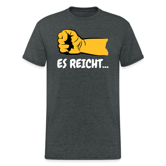 SSW1911 Tshirt ES REICHT... - Dunkelgrau meliert