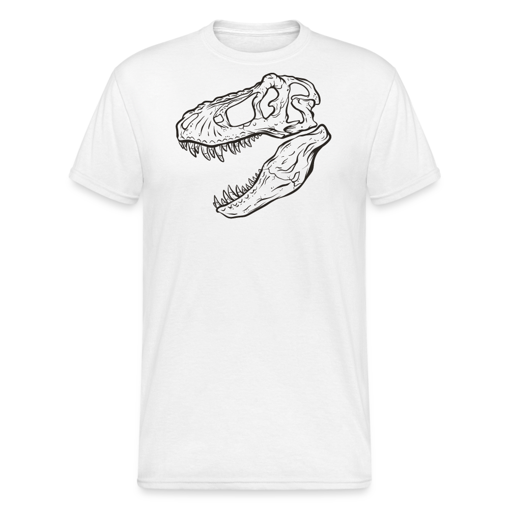 SSW1914 Tshirt Schädel - weiß