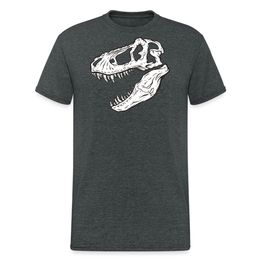 SSW1914 Tshirt Schädel - Dunkelgrau meliert