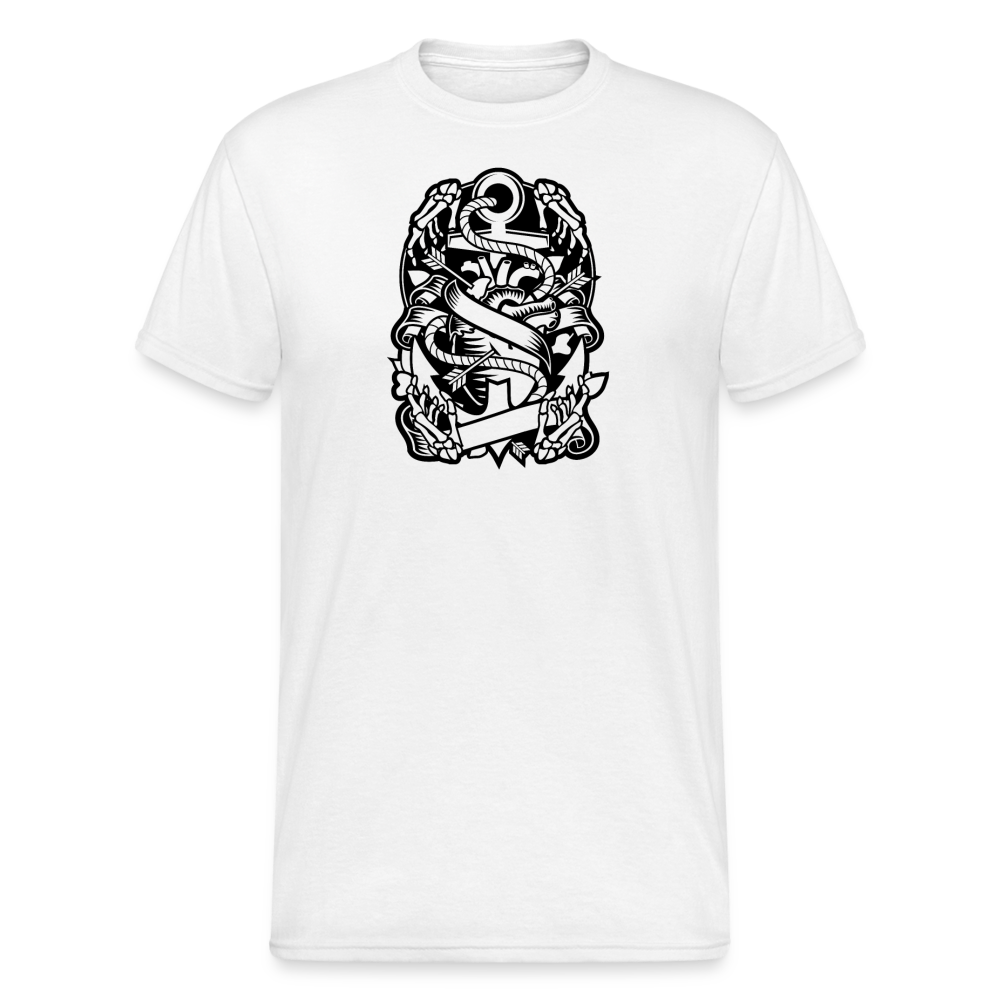 SSW1916 Tshirt Herzanker 4 - weiß