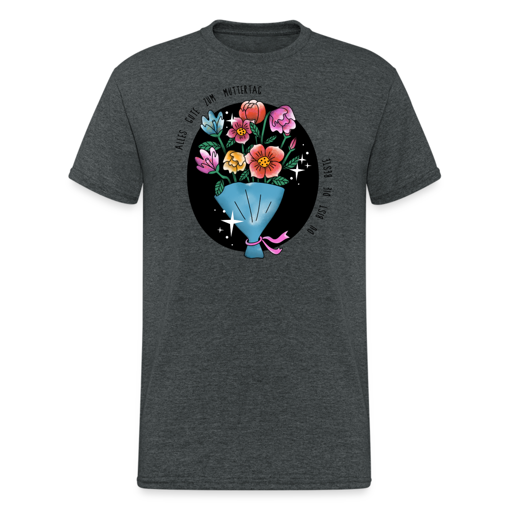 SSW1918 Tshirt Muttertag - Dunkelgrau meliert
