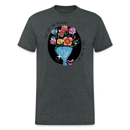 SSW1918 Tshirt Muttertag - Dunkelgrau meliert