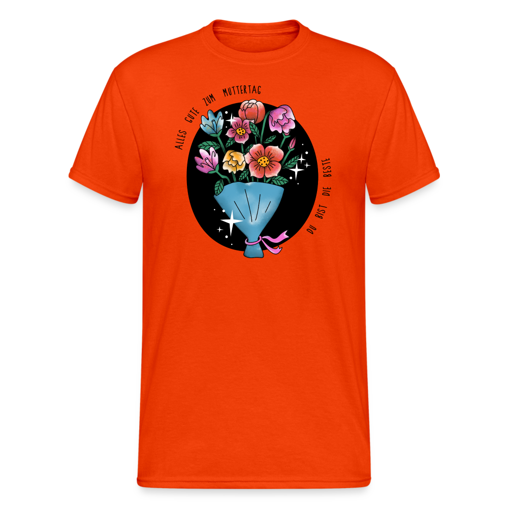 SSW1918 Tshirt Muttertag - kräftig Orange