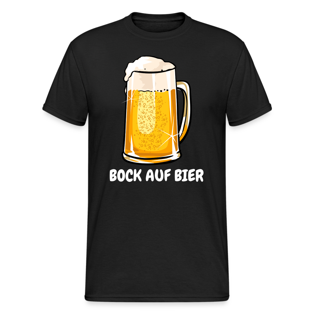 SSW1919 Tshirt BOCK AUF BIER - Schwarz