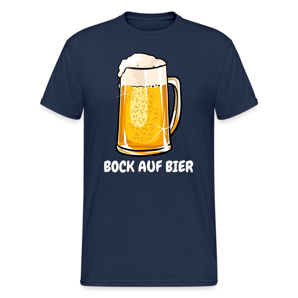SSW1919 Tshirt BOCK AUF BIER - Navy