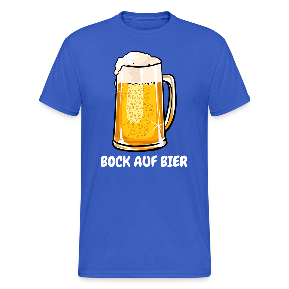 SSW1919 Tshirt BOCK AUF BIER - Königsblau