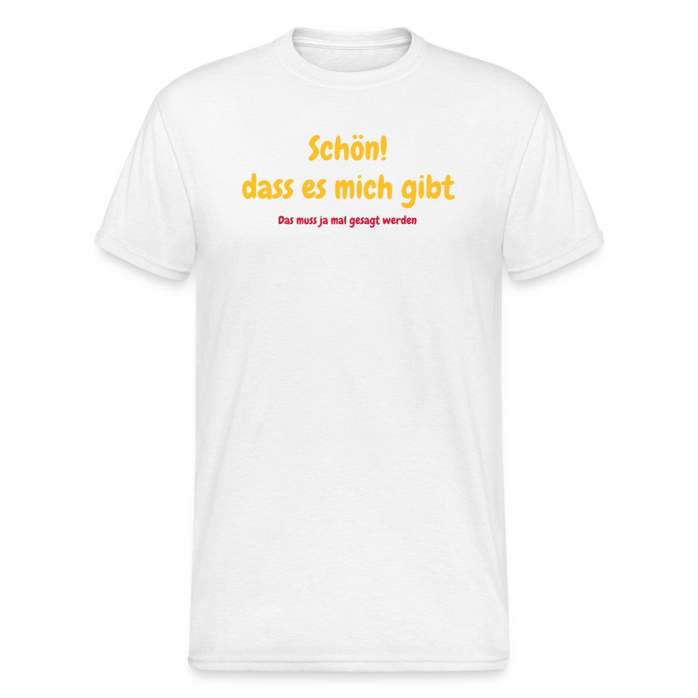 SSW1929 Tshirt Schön dass es mich gibt - weiß