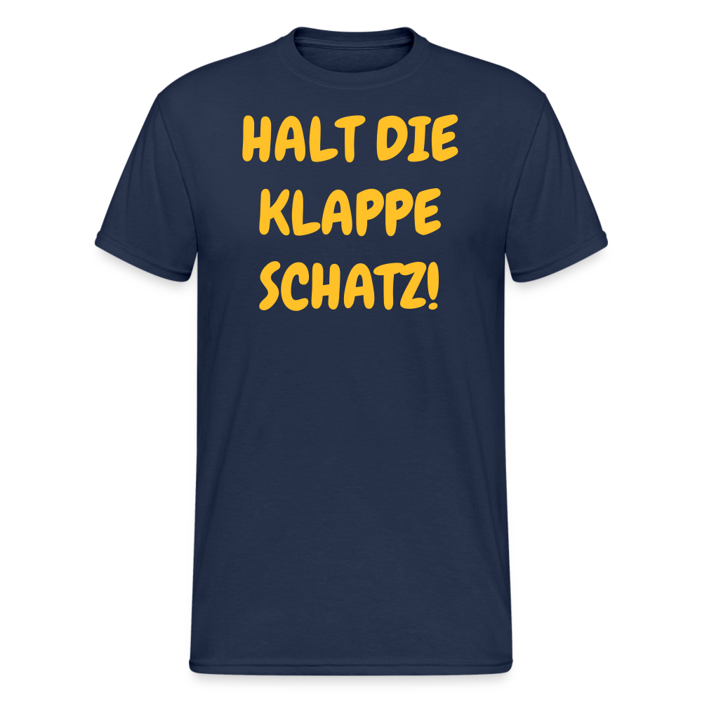 SSW1937 Tshirt HALT DIE KLAPPE SCHATZ! - Navy
