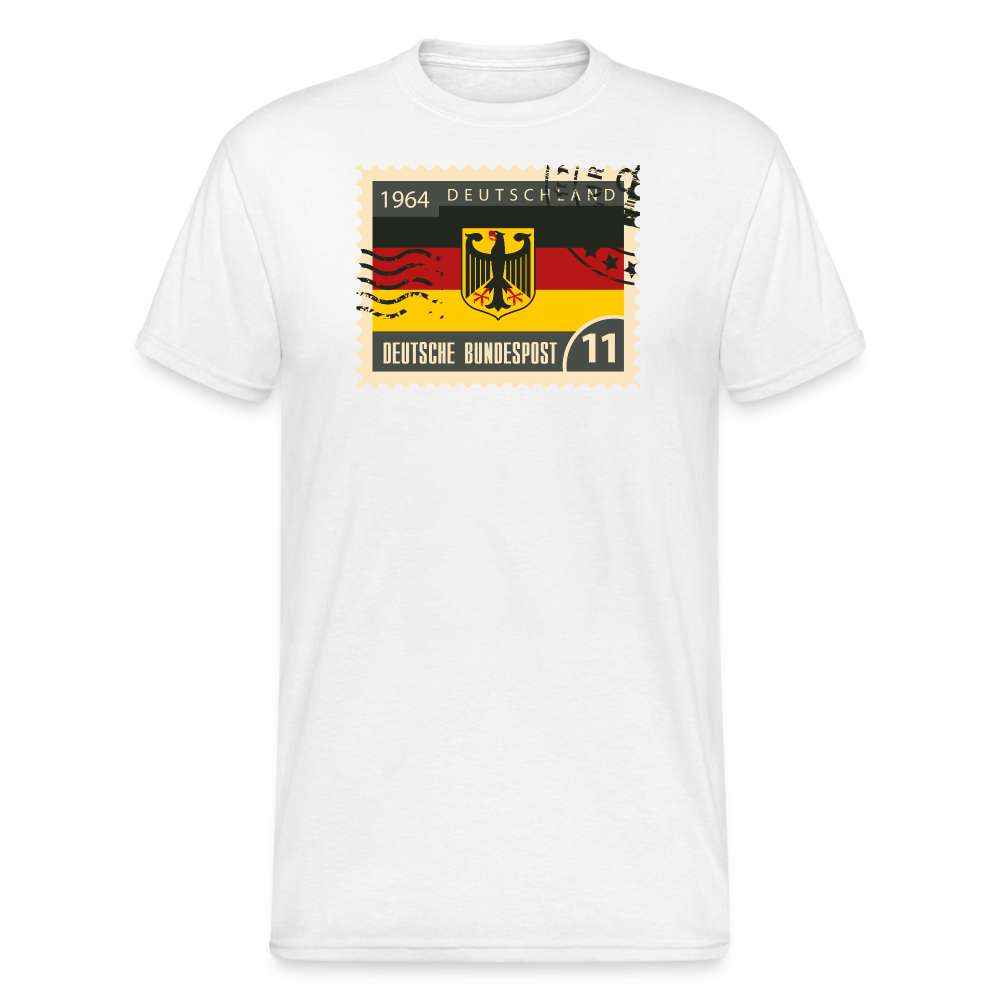 SSW1939 Tshirt Deutschland poststempel - weiß