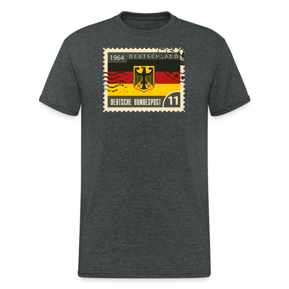 SSW1939 Tshirt Deutschland poststempel - Dunkelgrau meliert