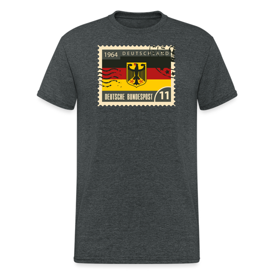 SSW1939 Tshirt Deutschland poststempel - Dunkelgrau meliert