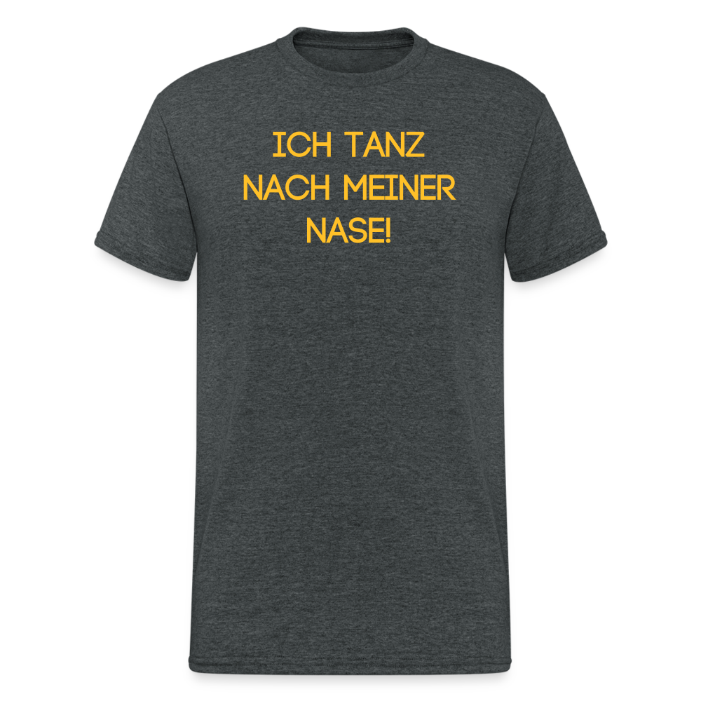 SSW1941 Tshirt ICH TANZ NACH MEINER NASE! - Dunkelgrau meliert