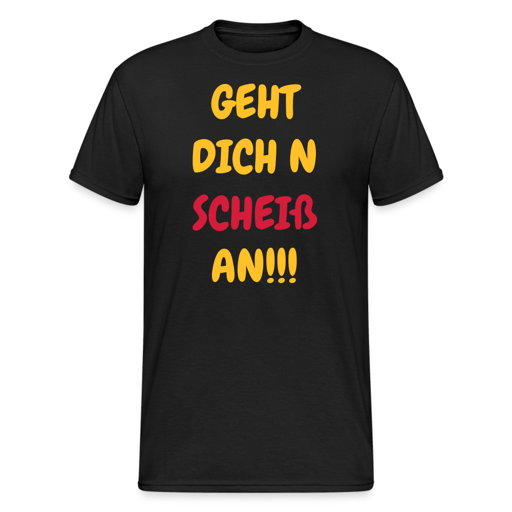 SSW1948 Tshirt ..GEHT DICH N SCHEIß AN!!! - Schwarz