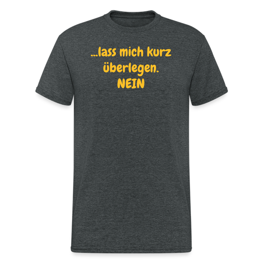 SSW1947 Tshirt ...lass mich kurz überlegen. NEIN - Dunkelgrau meliert