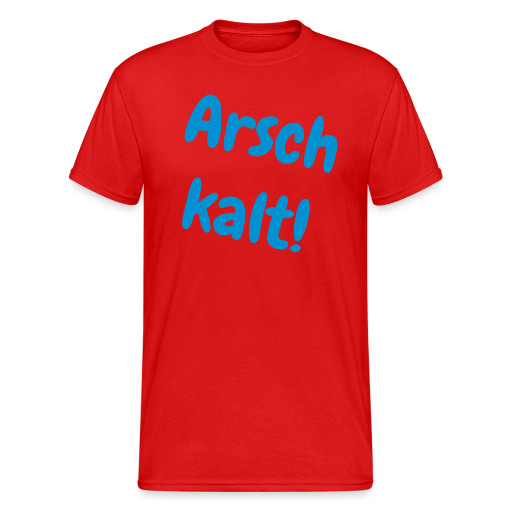 SSW1950 Tshirt Arsch kalt! - Rot