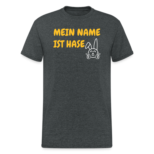 SSW1949 Tshirt MEIN NAME IST HASE - Dunkelgrau meliert