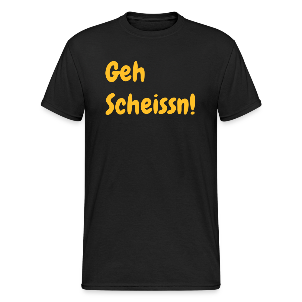 SSW1961 Tshirt Geh Scheissn! - Schwarz