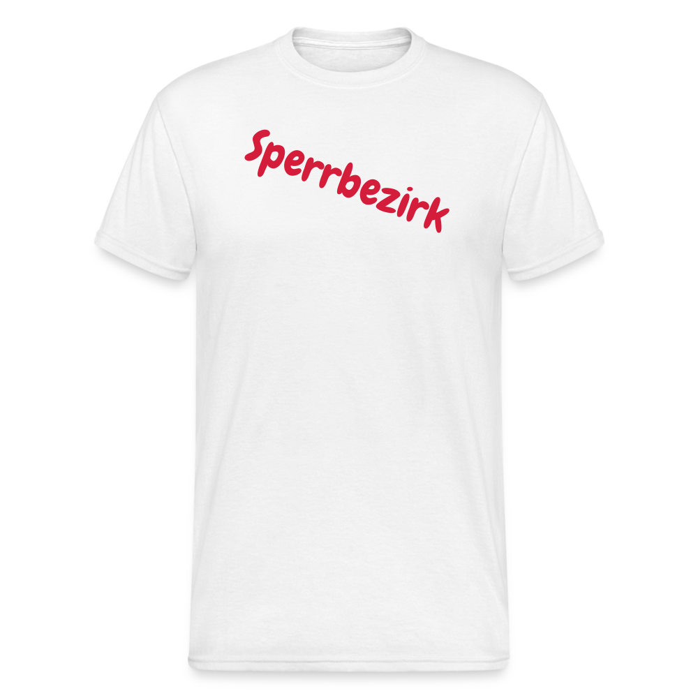SSW1974 Tshirt Sperrbezirk - weiß
