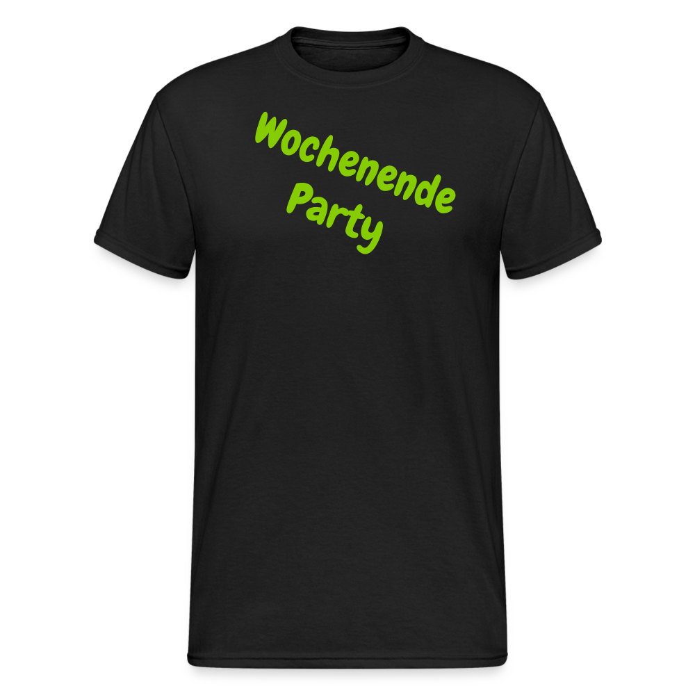SSW1975 Tshirt Wochenende Party - Schwarz